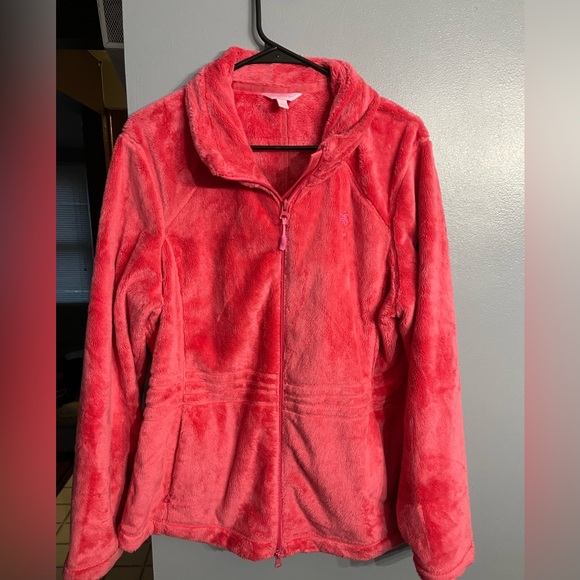 Lilly Pulitzer Jackets & Blazers - LIlly Pulitzer Fleece coat, size XL